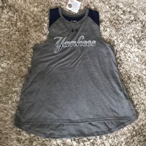 NWT Under Armour New York Yankees Muscle Tees SM